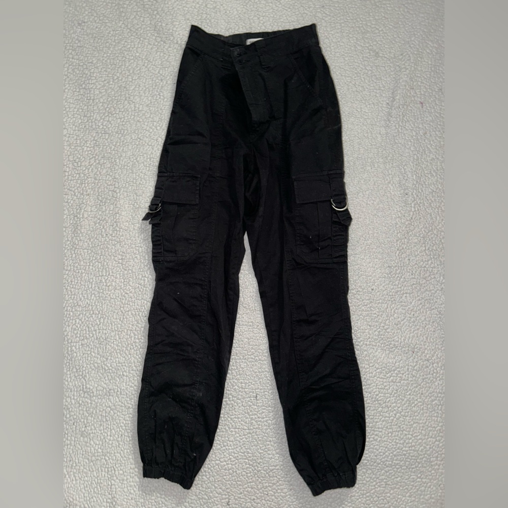Garage Cargo Black Jogger